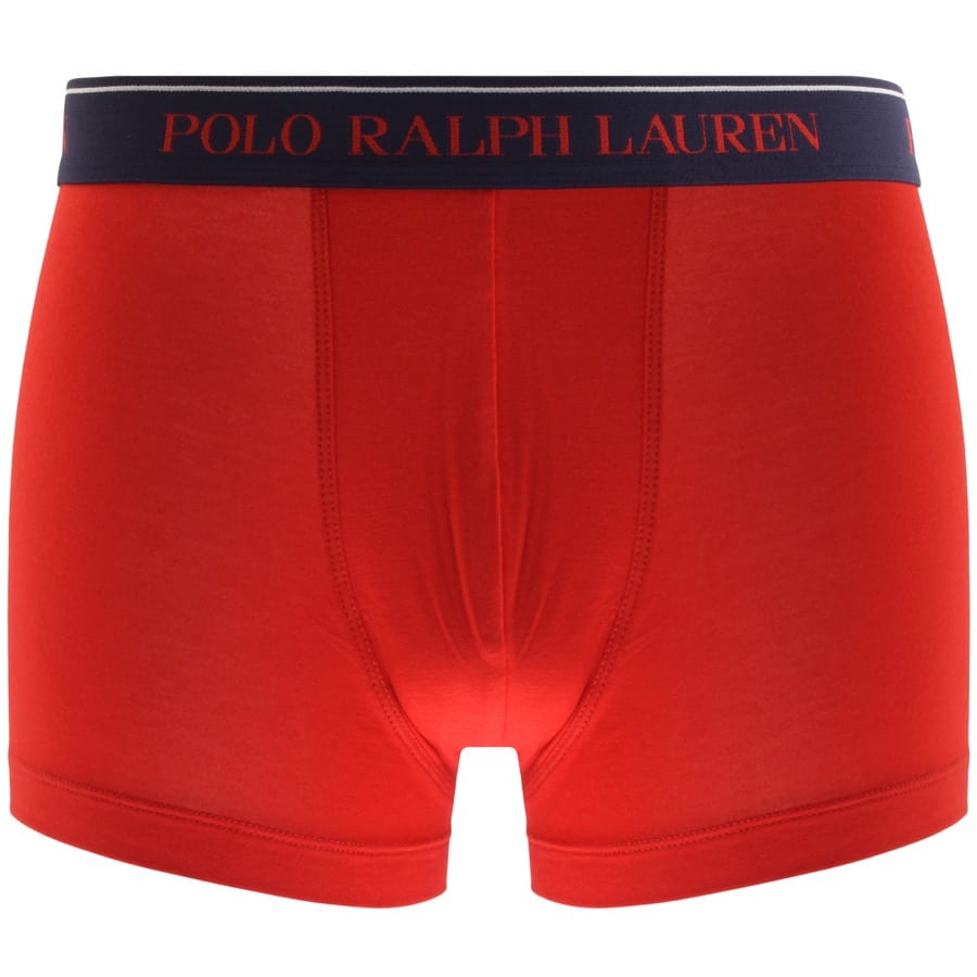 Alternative Image for ProductRalph Lauren Underwear 3 Pack Boxer Trunks Red2